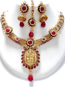 Polki Necklace Set